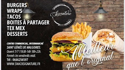 Signature Saint Génies, Fast-Food à Saint-Geniès-de-Malgoirès
