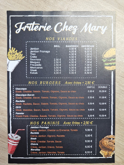 Chez Mary, Restauration Rapide à Roquetoire
