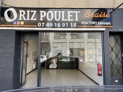 O Riz Poulet braisé, Fast-Food à Agen