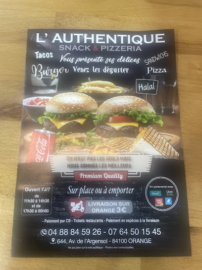 Snack Tacos L Authentique, Fast-Food à Orange