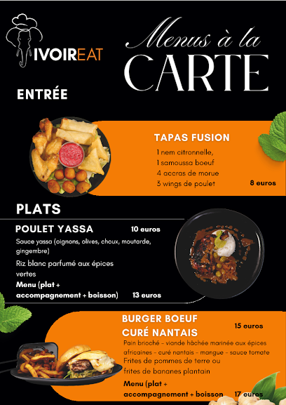 Ivoireat Restauration Rapide à Rezé
