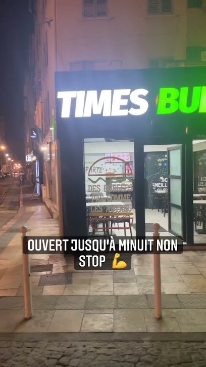 Times burger bonaparte toulon, Fast-Food à Toulon