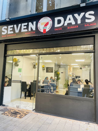 Seven Days Naan Kebab Reims Restauration Rapide à Reims