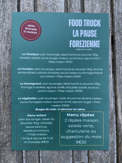 La Pause Forezienne, Restauration Rapide à Saint-Nizier-de-Fornas