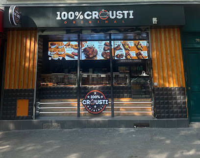 100% Crousti Paris 20 Restauration Rapide à Paris 20