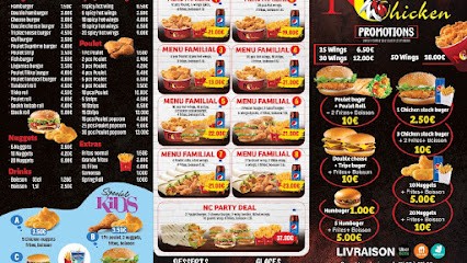 SRN CHICKEN, Fast-Food à Thiais