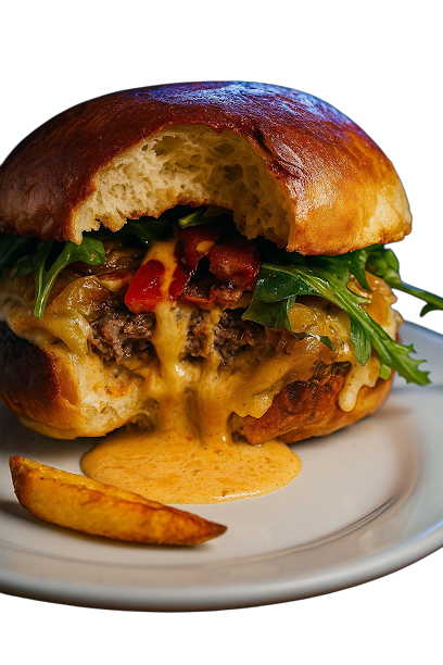 Papaya Burger Farci Restauration Rapide à Gien