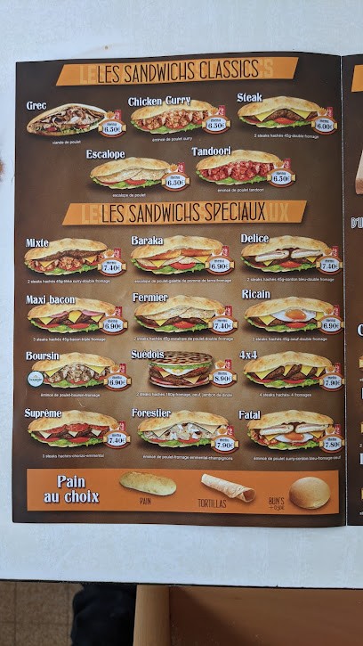 Au Tacos Kebab, Sandwicherie à Vernouillet