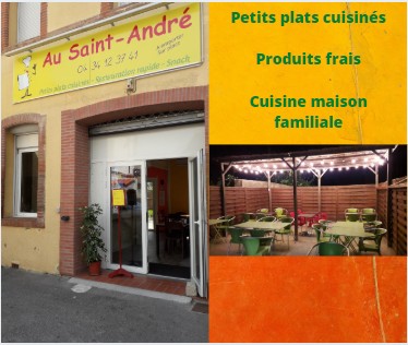 Au Saint Andre - Restauration Rapide De Petits Plats Cuisinés Sur Place Et à Emporter, Fast-Food à Saint-André