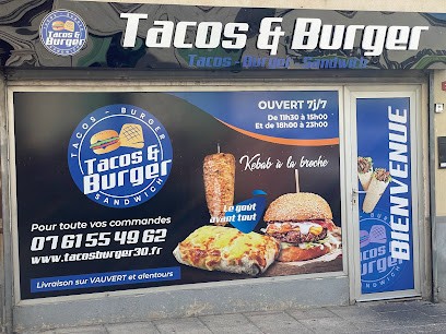 Tacos Burger, Fast-Food à Vauvert