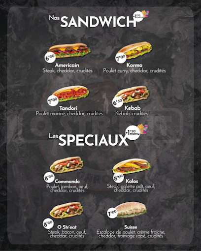 O Str'eat Food Restauration Rapide à Garons