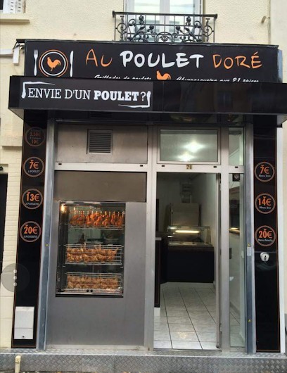 Au Poulet Doré, Fast-Food à Asnières-sur-Seine