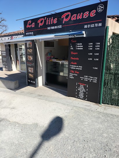La P'tite Pause, Fast-Food à Saint-Maximin-la-Sainte-Baume