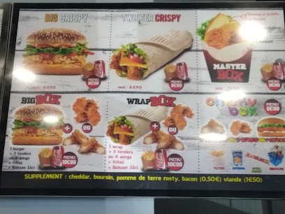 Fast-food Ô Chicken, Fast-Food à Grenoble