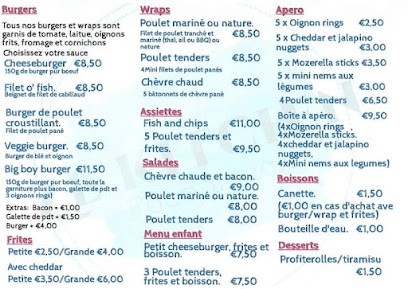 Ze kitchen (wraps, burger, frites, salades), Fast-Food à Saint-Maurice-près-Pionsat