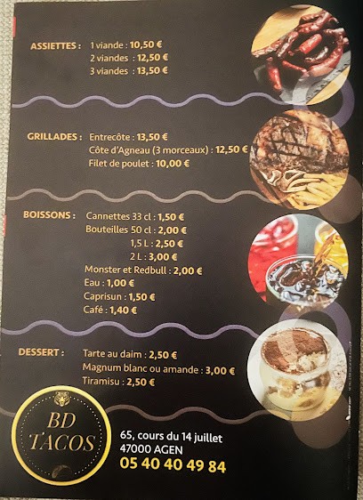 BD TACOS, Fast-Food à Agen