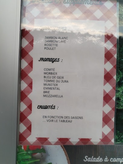 La Terrasse Juralsacienne, Fast-Food à Moirans-en-Montagne