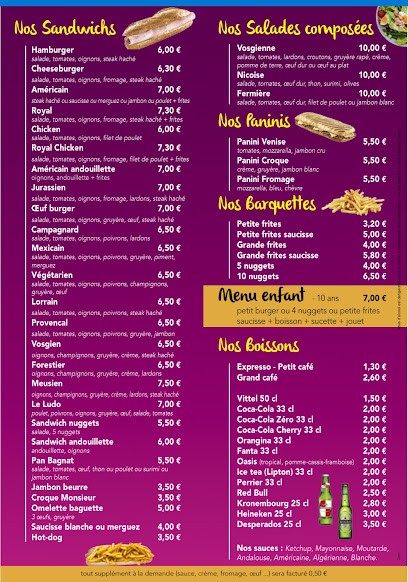 Snack Chez Orlane, Fast-Food à Verdun