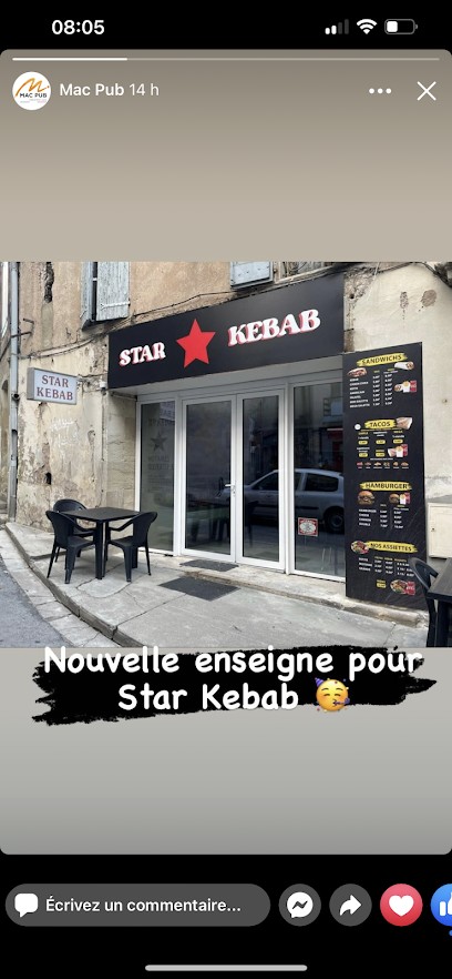 STAR KEBAB, Fast-Food à Saint-Affrique