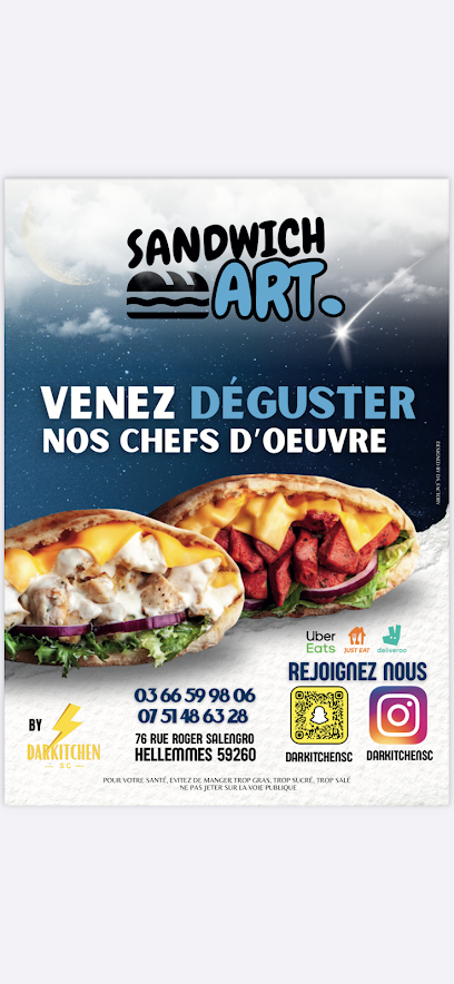 Sandwich'art Restauration Rapide à Lille