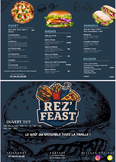 Rez'feast Restauration Rapide à Senonches