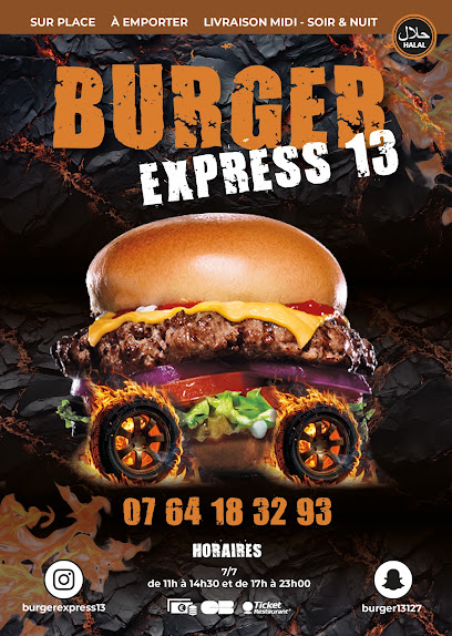Burger'express 13 Restauration Rapide à Marignane