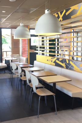 Mcdonald's, Restauration Rapide à la Loupe