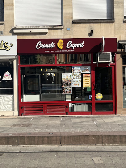 Crousti'expert Valenciennes Hotel De Ville Poulet Rôti 🍗 - Plats 🥘 - Sandwich 🌯 - Wrap 🌮 - Tasty 🥙 - Halal . Livraisons Restauration Rapide à Valenciennes