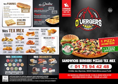 O'VERGERS Food, Fast-Food à Saint-Brice-sous-Forêt