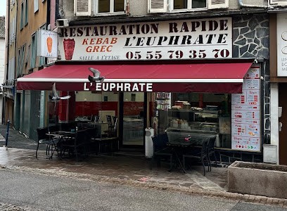 L' Euphrate Kebab (salle à l'étage), Fast-Food à Limoges