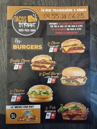 Tacos Street, Fast-Food à Nîmes