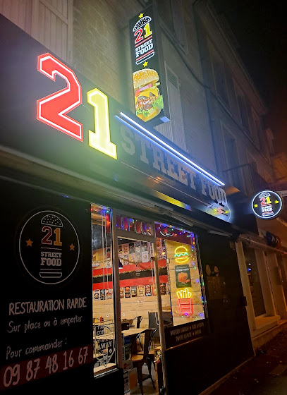 21Street Food, Restauration Rapide à Villers-Bocage