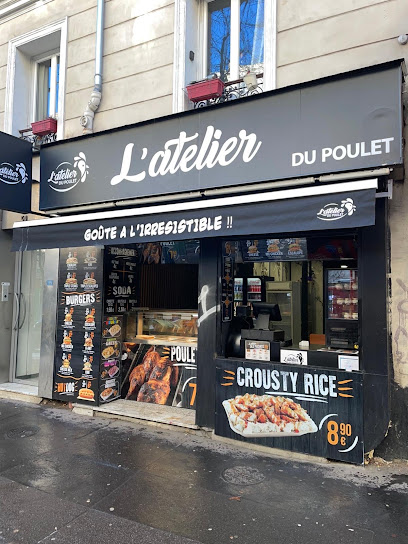 L'atelier Du Poulet Restauration Rapide à Paris 18