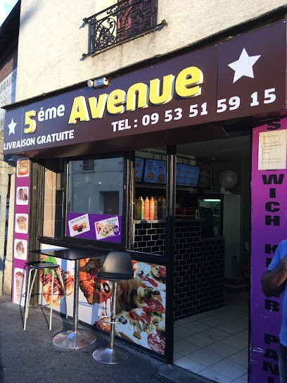5ème Avenue (la Pizza), Fast-Food à Groslay