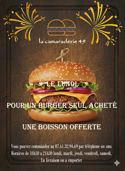 La Camaraderie 49 Restauration Rapide à Chemillé-en-Anjou
